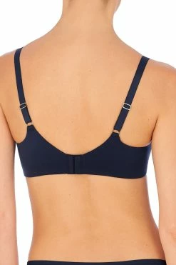 Frame Full Fit Unlined Underwire Bra -Natori Sales Shop Frame Full Fit Unlined Underwire Bra Dark Blue Combo by Natori 3 87849.1666207615