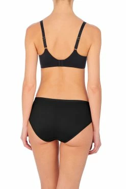 Frame Full Fit Unlined Underwire Bra -Natori Sales Shop Frame Full Fit Unlined Underwire Bra Frame Brief Black by Natori 3 61433.1666207601