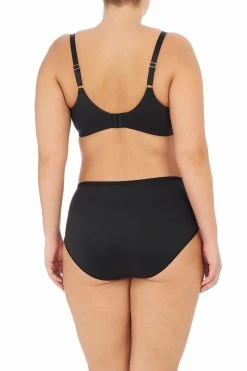 Frame Full Fit Unlined Underwire Bra -Natori Sales Shop Frame Full Fit Unlined Underwire Bra Frame Brief Black by Natori 3 74786.1669753409