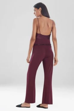 Jersey Essentials Silk Pants -Natori Sales Shop G47051 DCY 2 56159.1599600380