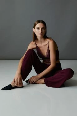 Jersey Essentials Silk Pants -Natori Sales Shop G47051 DCY 3 89731.1599600380