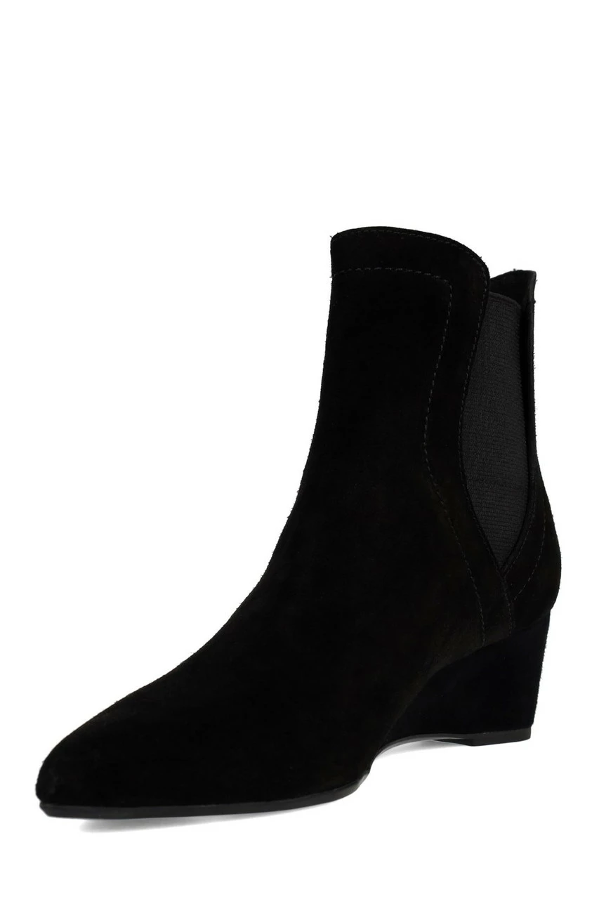 Gaisha-Su Suede Wedge Bootie 1 Gaisha-Su Suede Wedge Bootie