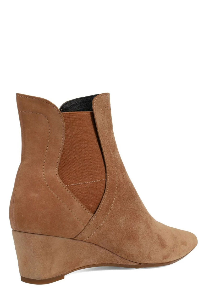 Gaisha-Su Suede Wedge Bootie 8 Gaisha-Su Suede Wedge Bootie - Image 8