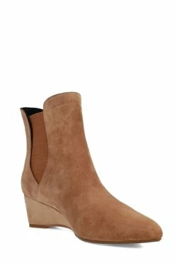 Gaisha-Su Suede Wedge Bootie 27 Gaisha-Su Suede Wedge Bootie -Natori Sales Shop Gaisha Su Suede Wedge Bootie Doe by Natori 3 45339.1692722445