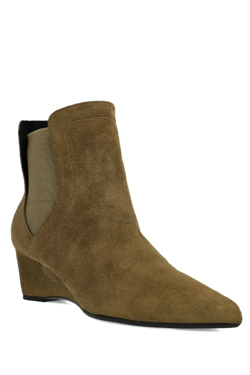 Gaisha-Su Suede Wedge Bootie 15 Gaisha-Su Suede Wedge Bootie - Image 15