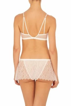 Gaze Triangle Bralette -Natori Sales Shop Gaze Triangle Bralette Gaze Skirt Tanga White by Natori 3 04191.1684357945
