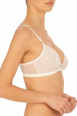 Gaze Triangle Bralette -Natori Sales Shop Gaze Triangle Bralette White by Natori 2 55564.1684357935