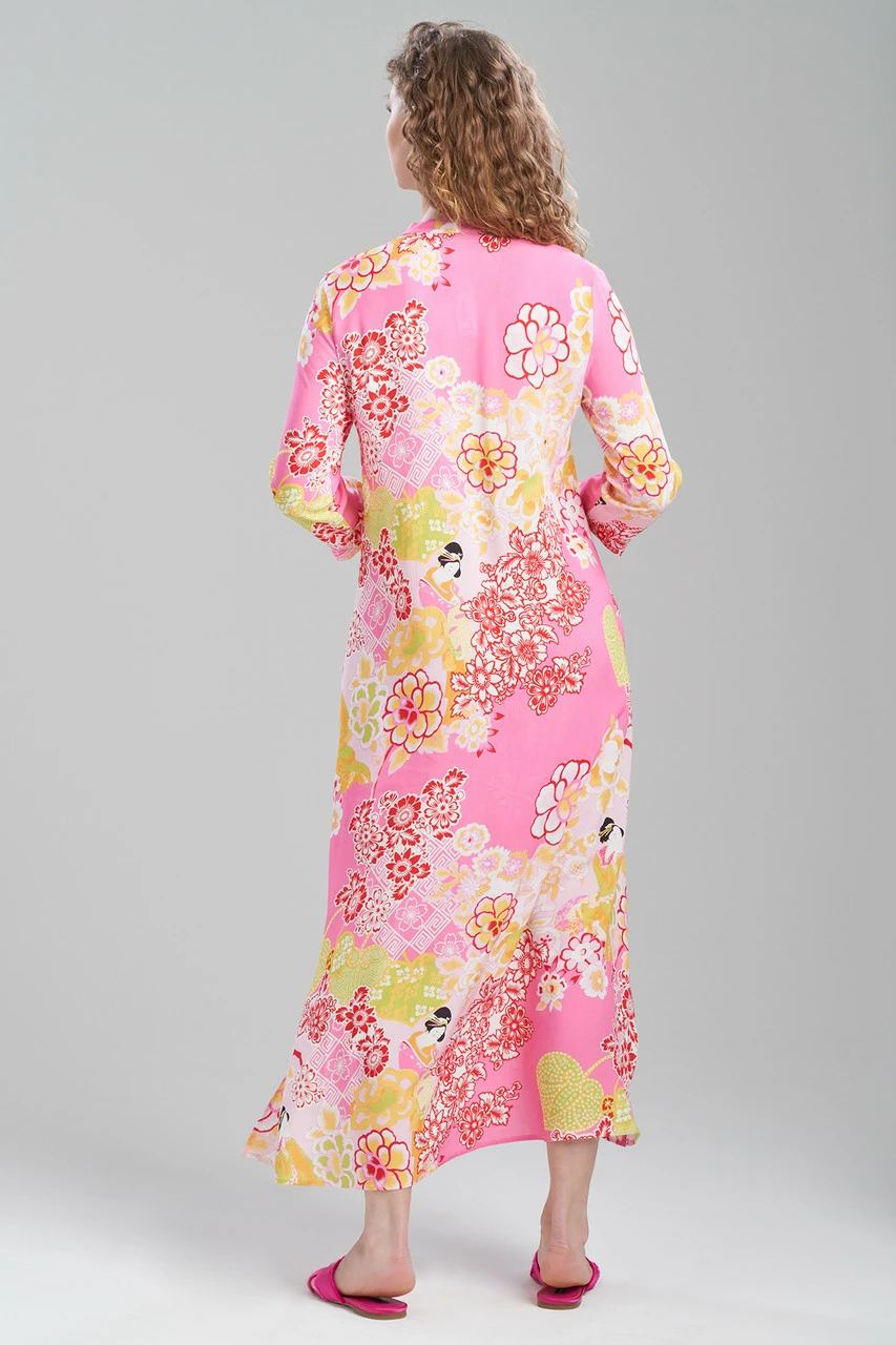 Geisha Garden Mandarin Caftan 6 Geisha Garden Mandarin Caftan - Image 6