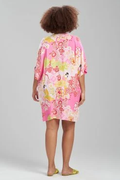 Geisha Garden Sleepshirt -Natori Sales Shop Geisha Garden Sleepshirt Pink Multi by N Natori 4 47299.1675375036