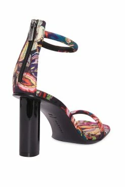 Glow Sayuri Floral Sandal -Natori Sales Shop Glow Sayuri Floral Sandal Black by Natori 5 39414.1656013929