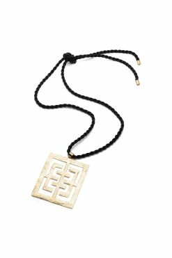 Gold Plated Brass Necklace