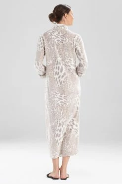 Plush Leopard Zip Caftan -Natori Sales Shop H70274 SVP 2 32271.1601417835