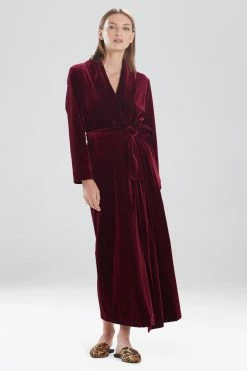 Natalie Velvet Robe
