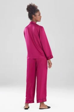 Feather Satin Essentials PJ -Natori Sales Shop H76057 CRA 2 75125.1599853077