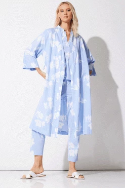 Hana Robe 5 Hana Robe -Natori Sales Shop Hana Robe Hana PJ Periwinkle by Natori 37340.1675894765