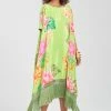 Hanabi Fringe Silk Caftan