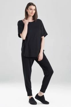 Haven Lounge Top 16 Haven Lounge Top -Natori Sales Shop Haven Lounge Top Black by N Natori 61267.1627313955