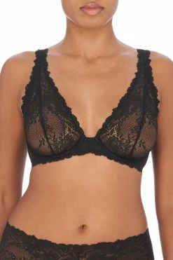 Heavenly Convertible Plunge Underwire Bra -Natori Sales Shop Heavenly Convertible Plunge Underwire Bra Black by Natori 6 88481.1673278592