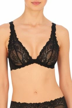 Heavenly Convertible Plunge Underwire Bra -Natori Sales Shop Heavenly Convertible Plunge Underwire Bra Black by Natori 92687.1673278585