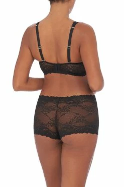 Heavenly Convertible Plunge Underwire Bra -Natori Sales Shop Heavenly Convertible Plunge Underwire Bra Heavenly Lace Boyshort Black by Natori 5 59112.1673278599
