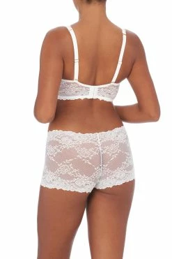 Heavenly Convertible Plunge Underwire Bra -Natori Sales Shop Heavenly Convertible Plunge Underwire Bra Heavenly Lace Boyshort White by Natori 6 05813.1673278581