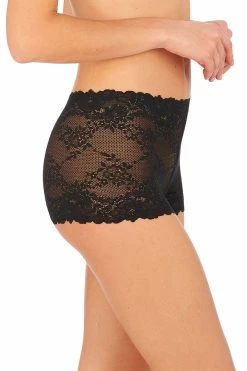 Heavenly Lace Boyshort 33 Heavenly Lace Boyshort -Natori Sales Shop Heavenly Lace Boyshort Black by Natori 2 53058.1673279327