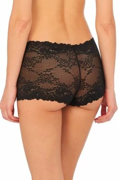 Heavenly Lace Boyshort 34 Heavenly Lace Boyshort -Natori Sales Shop Heavenly Lace Boyshort Black by Natori 3 79654.1673279328
