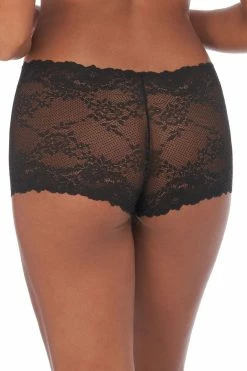 Heavenly Lace Boyshort 37 Heavenly Lace Boyshort -Natori Sales Shop Heavenly Lace Boyshort Black by Natori 6 36974.1673279332