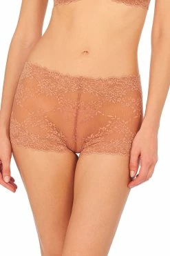 Heavenly Lace Boyshort 38 Heavenly Lace Boyshort -Natori Sales Shop Heavenly Lace Boyshort Glow by Natori 32619.1674513454