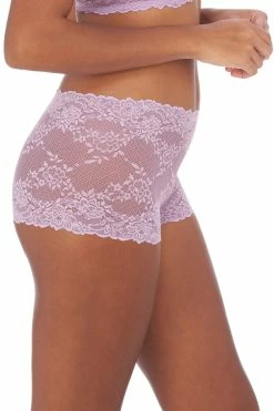 Heavenly Lace Boyshort 48 Heavenly Lace Boyshort -Natori Sales Shop Heavenly Lace Boyshort Violette by Natori 5 99049.1674513609
