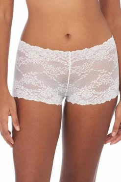 Heavenly Lace Boyshort 29 Heavenly Lace Boyshort -Natori Sales Shop Heavenly Lace Boyshort White by Natori 4 81480.1673279314