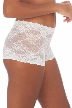 Heavenly Lace Boyshort 30 Heavenly Lace Boyshort -Natori Sales Shop Heavenly Lace Boyshort White by Natori 5 00709.1673279315