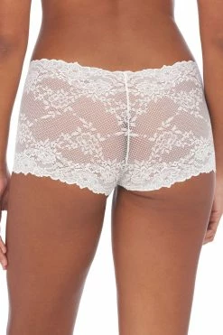 Heavenly Lace Boyshort 31 Heavenly Lace Boyshort -Natori Sales Shop Heavenly Lace Boyshort White by Natori 6 20122.1673279320