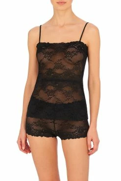 Heavenly Lace Cami -Natori Sales Shop Heavenly Lace Cami Bra Heavenly Lace Boyshort Black by Natori 97633.1673279000