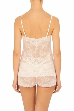 Heavenly Lace Cami -Natori Sales Shop Heavenly Lace Cami Bra Heavenly Lace Boyshort White by Natori 3 93341.1673278993