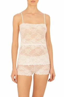 Heavenly Lace Cami -Natori Sales Shop Heavenly Lace Cami Bra Heavenly Lace Boyshort White by Natori 70210.1673278990