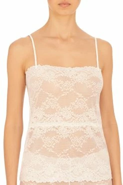 Heavenly Lace Cami -Natori Sales Shop Heavenly Lace Cami Bra White by Natori 68228.1673278985