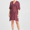 Heleneca Mesh Belted Short Caftan