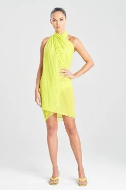 Heleneca Mesh Double Layer Pareo -Natori Sales Shop Heleneca Mesh Double Layer Pareo Starglow by Natori 40275.1677077689