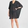 Heleneca Mesh Wedge Short Caftan