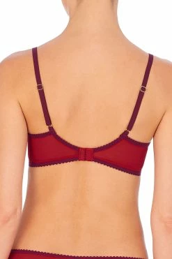 Imperial Unlined Balconette Underwire Bra -Natori Sales Shop Imperial Unlined Balconette Underwire Bra Strawberry Cabernet by Natori 3 09711.1669040148