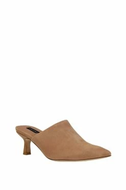 Ine Suede Mule Heel -Natori Sales Shop Ine Suede Mule Heel Doe by Natori 2 67408.1686672314