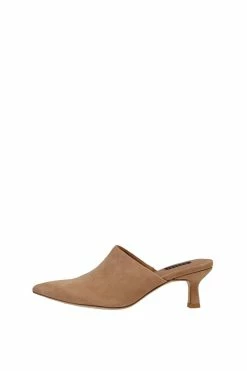 Ine Suede Mule Heel -Natori Sales Shop Ine Suede Mule Heel Doe by Natori 5 72645.1671660361