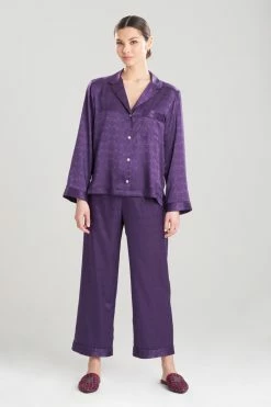 Infinity Jacquard PJ -Natori Sales Shop Infinity Jacquard PJ Amethyst by Natori 81272.1660149915
