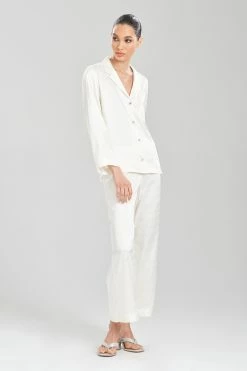 Infinity Jacquard PJ -Natori Sales Shop Infinity Jacquard PJ Ivory by Natori 01155.1675273166