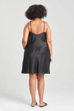 Infinity Jacquard Slip -Natori Sales Shop Infinity Jacquard Slip Black by Natori 4 99344.1668443913