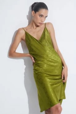 Infinity Jacquard Slip -Natori Sales Shop Infinity Jacquard Slip Deep Moss by Natori 14181.1663445388