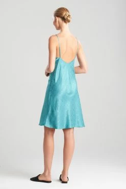 Infinity Jacquard Slip -Natori Sales Shop Infinity Jacquard Slip Jade by Natori 4 26214.1658853120