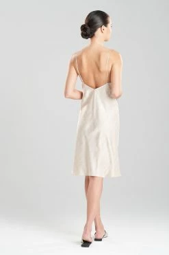 Infinity Jacquard Slip -Natori Sales Shop Infinity Jacquard Slip Sand Taupe by Natori 2 91225.1659130189