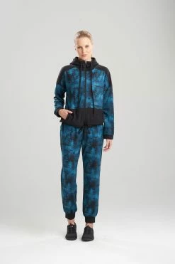Interlocked Full Zip Hoodie 14 Interlocked Full Zip Hoodie -Natori Sales Shop Interlocked Full Zip Hoodie Dark Teal by Josie Athleisure 81884.1635785276